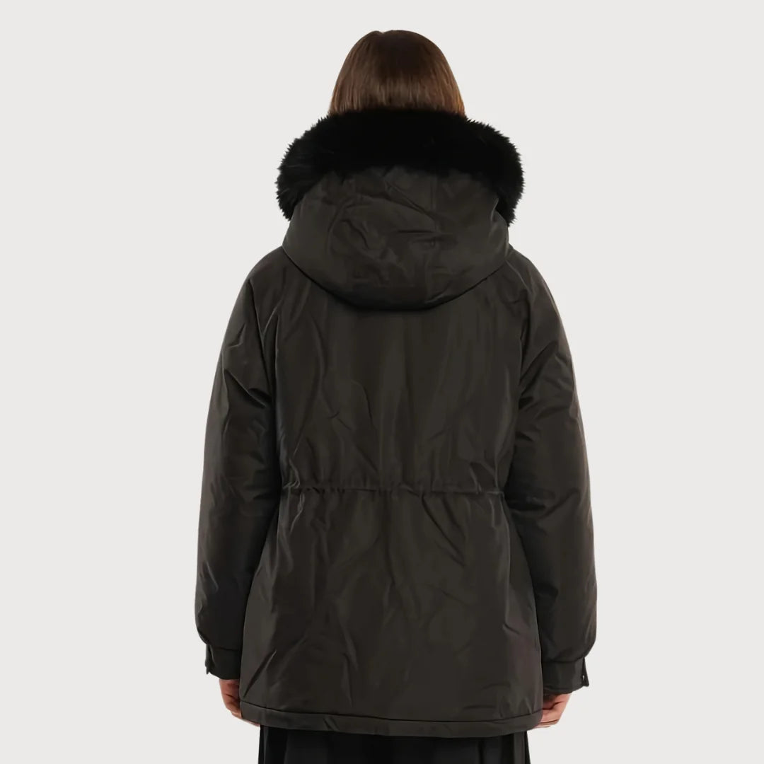 Women’s Winter Parkas Faux Fur Mid-Length