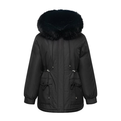 Women’s Winter Parkas Faux Fur Mid-Length