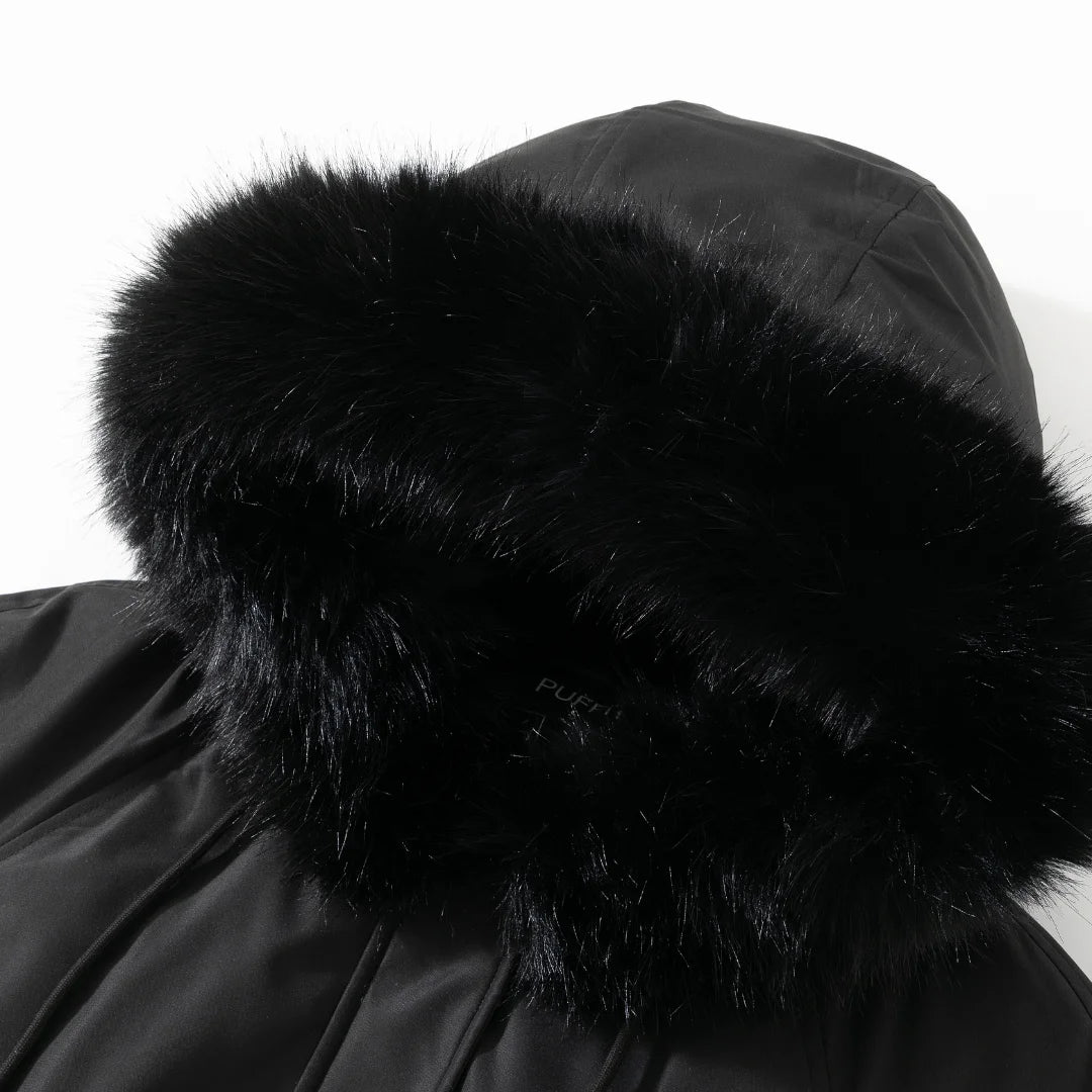 Women’s Winter Parkas Faux Fur Mid-Length