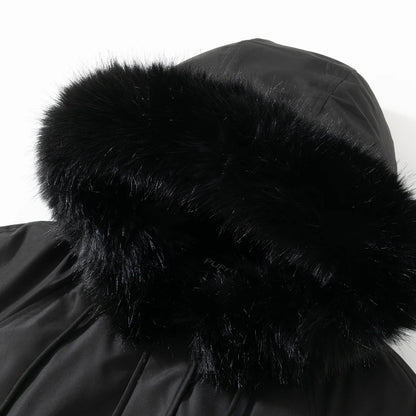 Women’s Winter Parkas Faux Fur Mid-Length