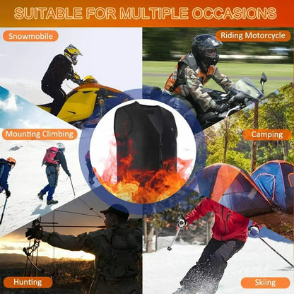 Unisex Upgraded Heated Vest Smart Electric Heating Vest