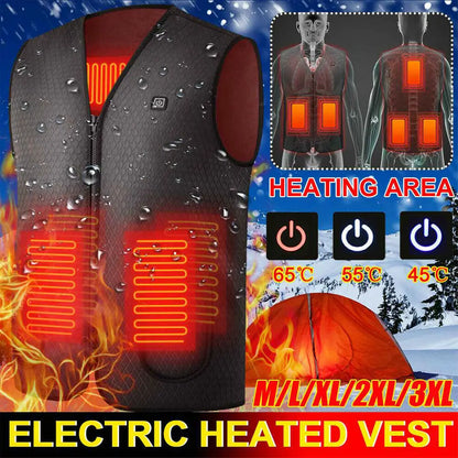 Unisex Upgraded Heated Vest Smart Electric Heating Vest