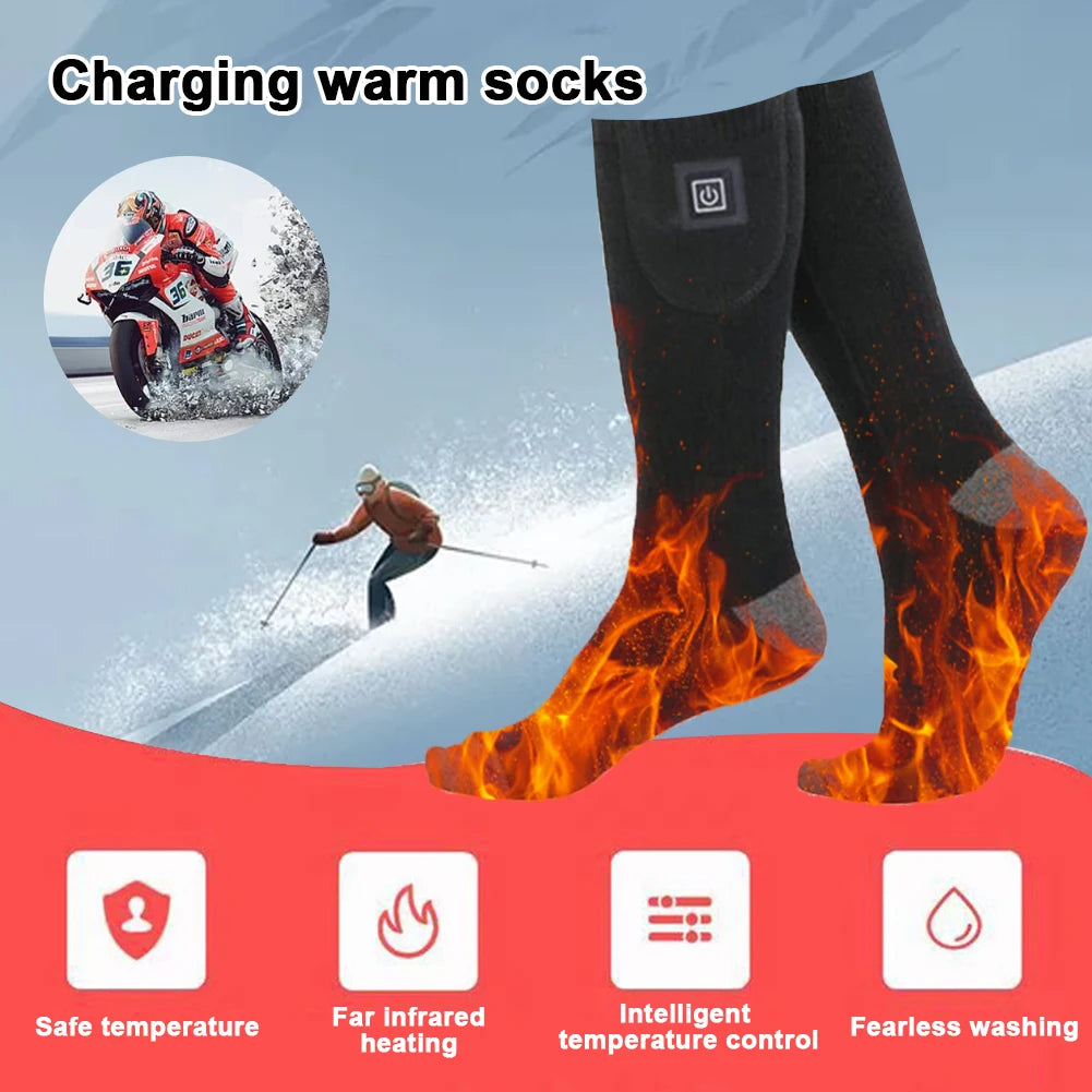 Electric Heated Socks 3 Level Temperature
