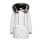 Women's Winter Parka Jacket Faux Fur Mid-Length