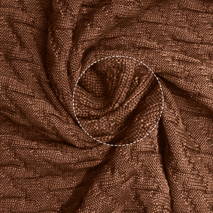 Men's Sweater Winter Shawl Collar Pullover Sweater Casual Cable Knit Button Sweaters Woolen Solid Color Tops US Size