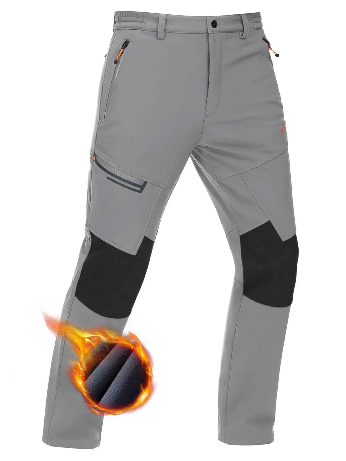 Men's Winter Thicken Fleece  Hiking Pants