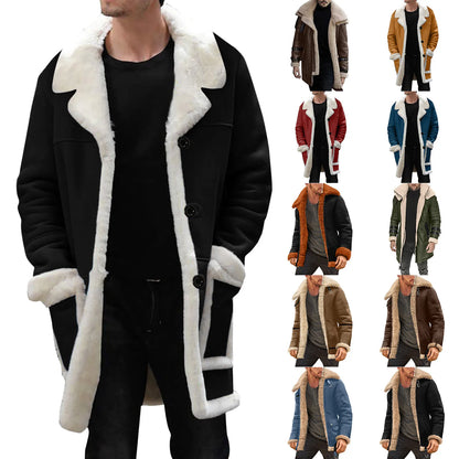 New Fashion Winter Warm Thick Fleece Bomber Jackets