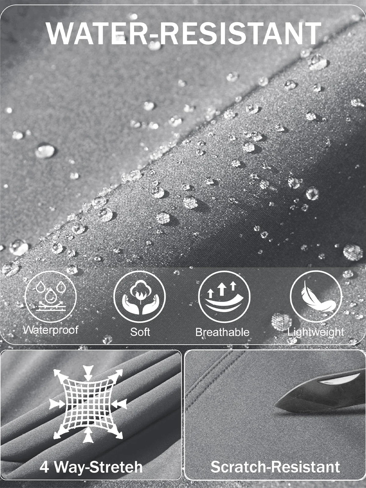 Men's Winter Thicken Fleece  Hiking Pants