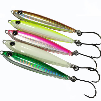 5pcs Epoxy Resin Jigs Epoxy Fishing Jig Lure