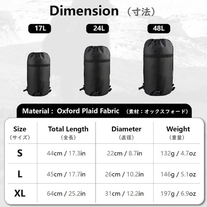 Compression Sack Nylon Ultralight Sleeping Bag