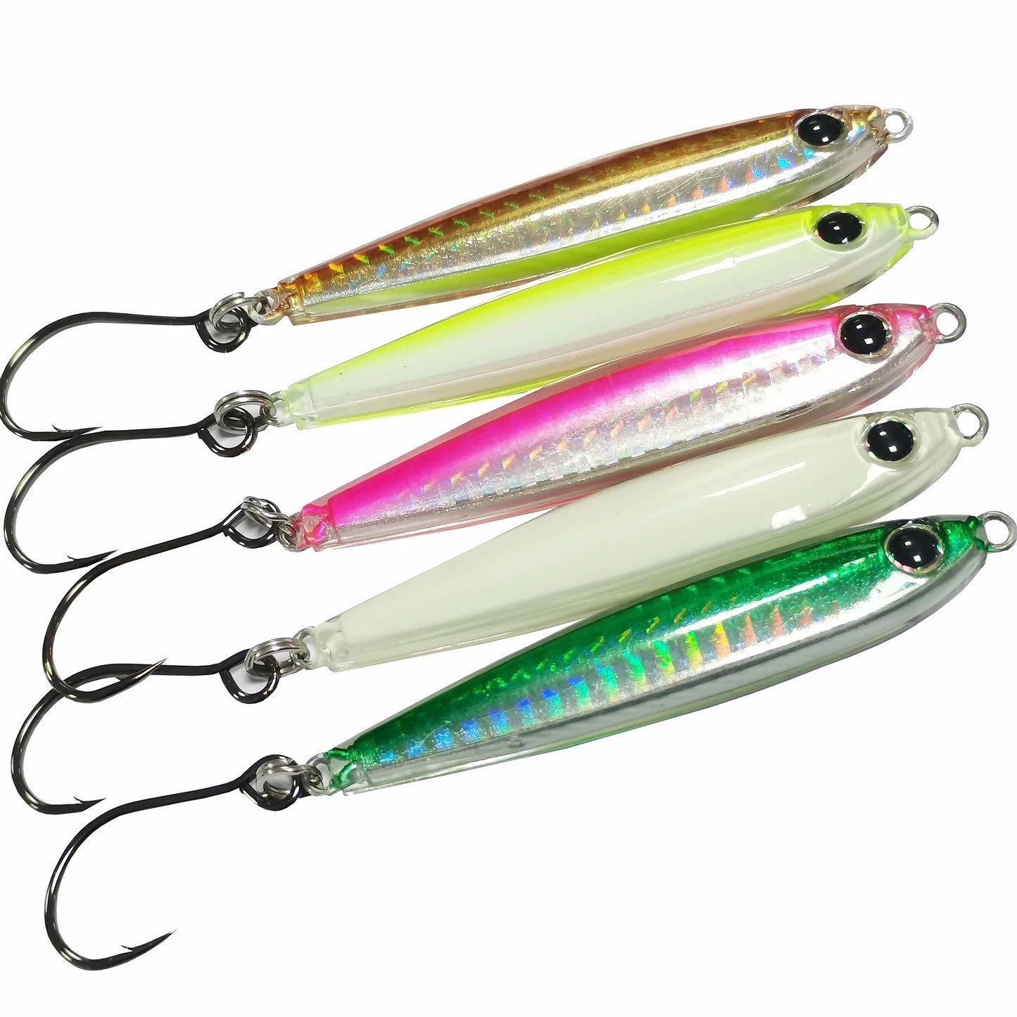 5pcs Epoxy Resin Jigs Epoxy Fishing Jig Lure