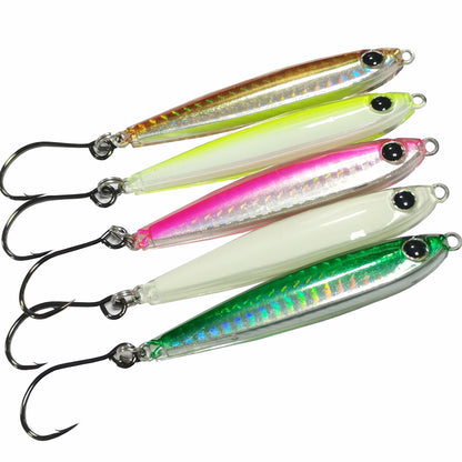 5pcs Epoxy Resin Jigs Epoxy Fishing Jig Lure