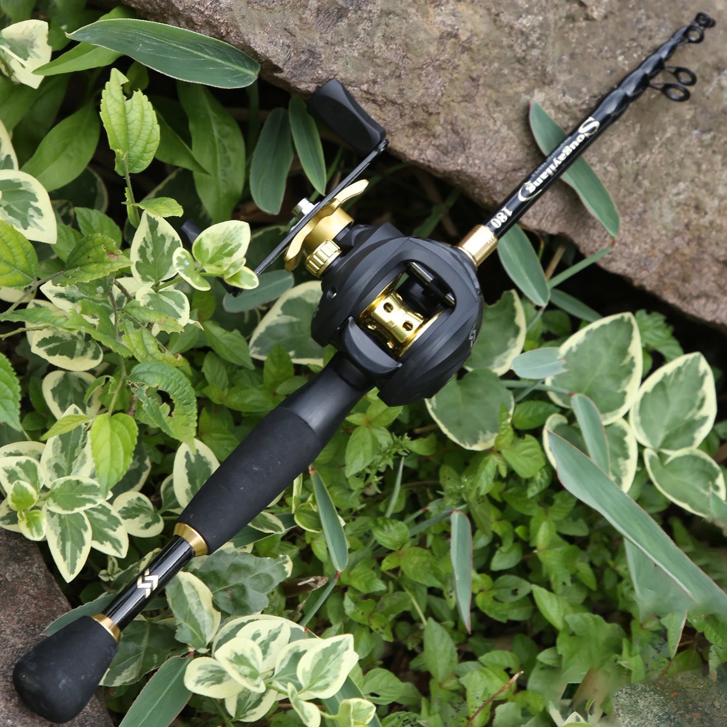 1.8-2.4m Casting Fishing Combo Telescopic Fishing Rod