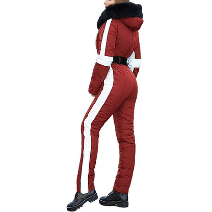 Women One Piece Ski Jumpsuit