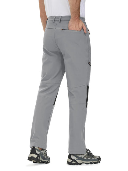 Men's Winter Thicken Fleece  Hiking Pants
