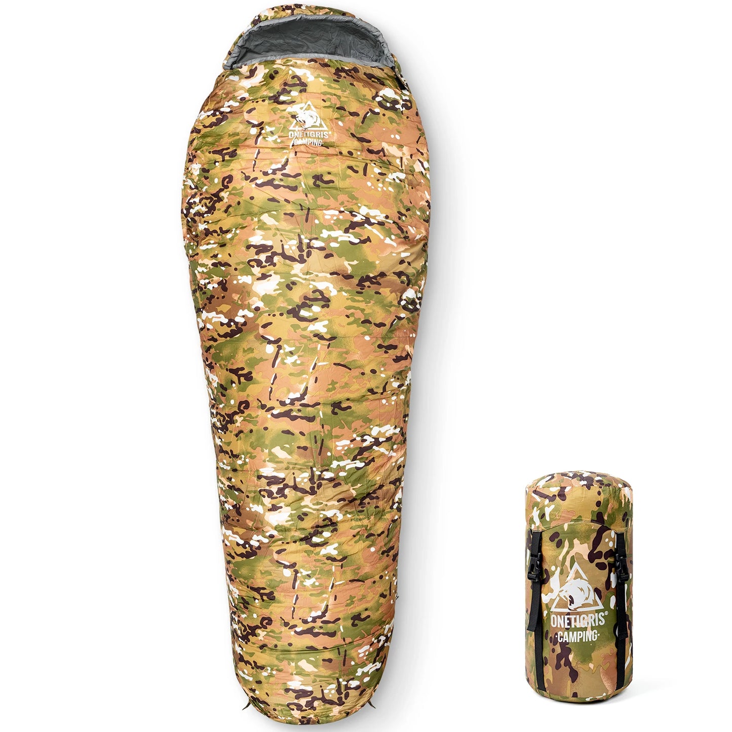 OneTigris Military Camo Mummy Sleeping Bag
