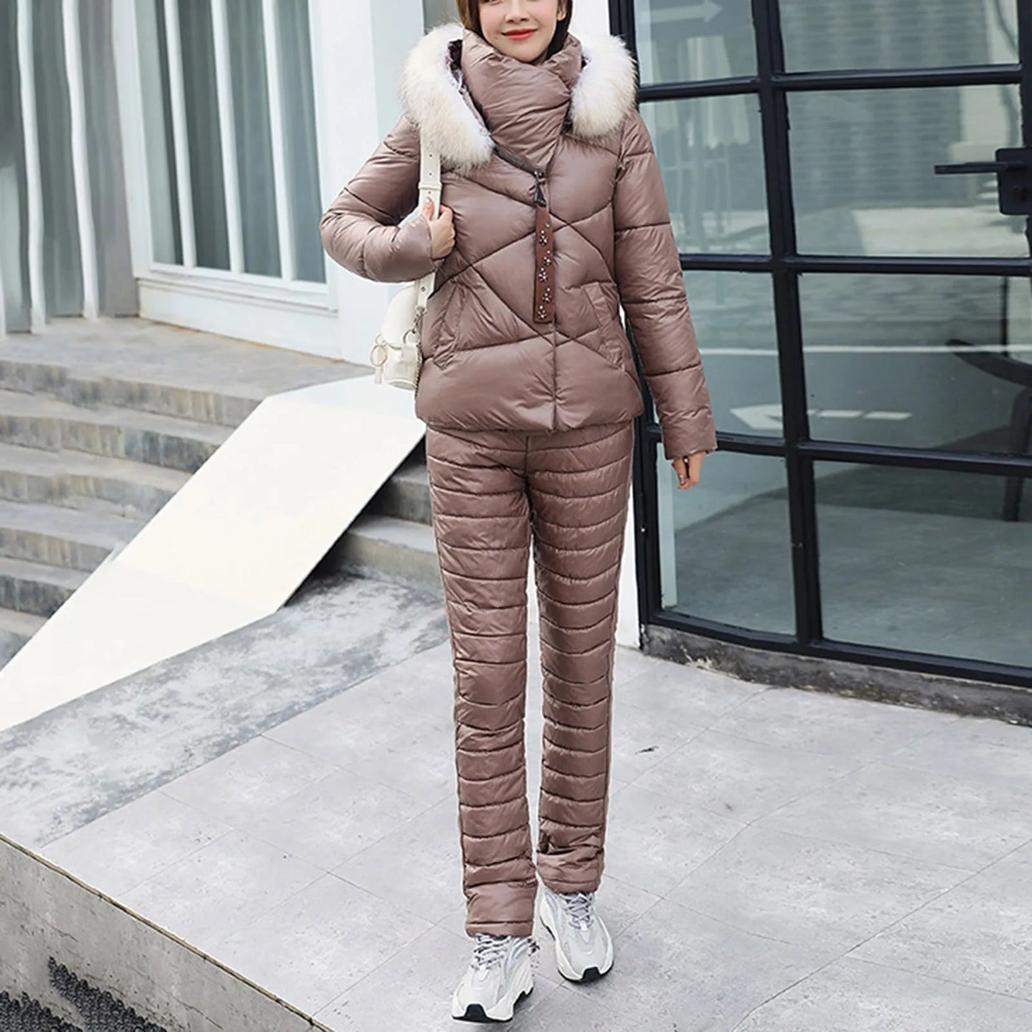 Outdoor Ski Snow Thickened Parkas